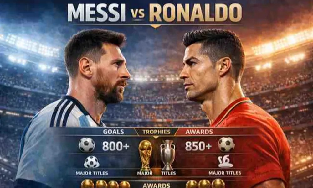 Messi vs Ronaldo: All About the Two Football Icons’ Career Records