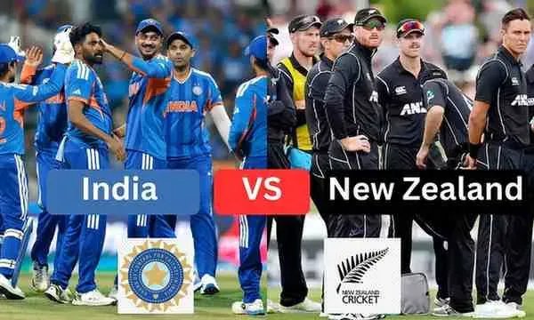 India National Cricket Team vs New Zealand National Cricket Team Timeline