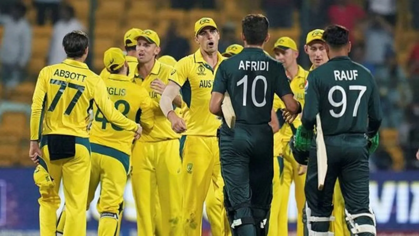 Australian Men’s Cricket Team vs Pakistan National Cricket Team Match Scorecard  